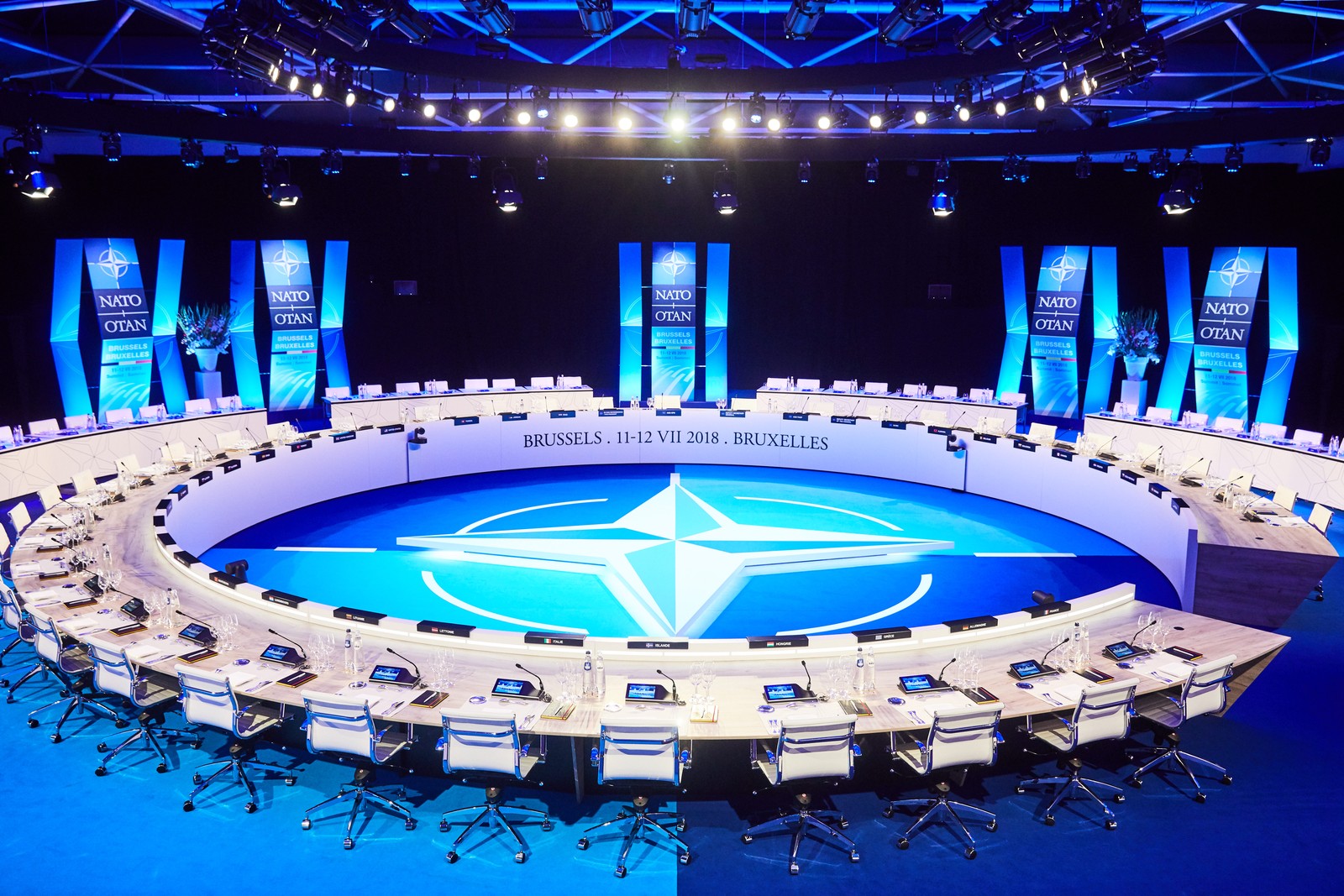 Das Konferenzsystem auf dem Nato-Gipfel musste vor allem abhörsicher sein. 