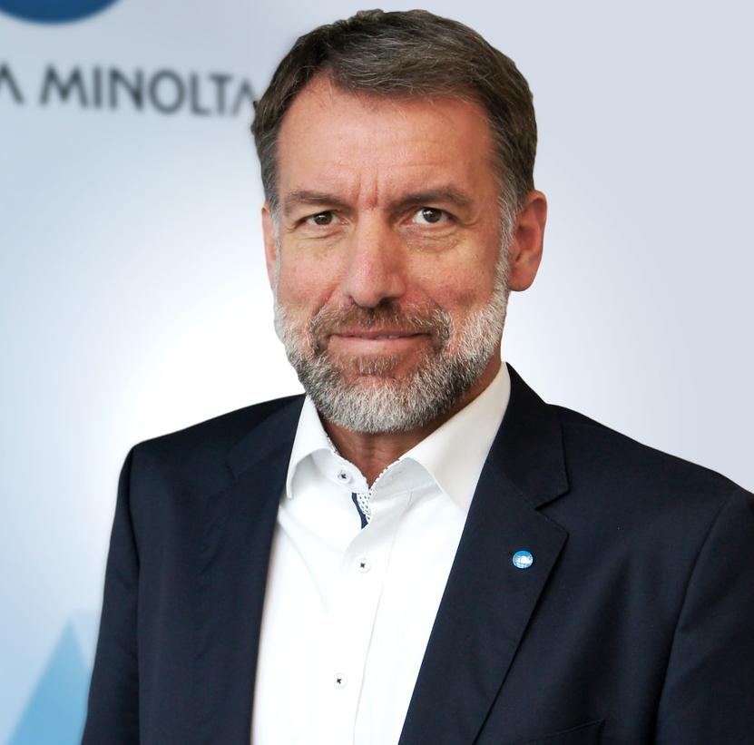 Joerg Hartmann übernimmt die Verantwortung von Konica Minolta Business Solutions in Deutschland und Österreich. 
