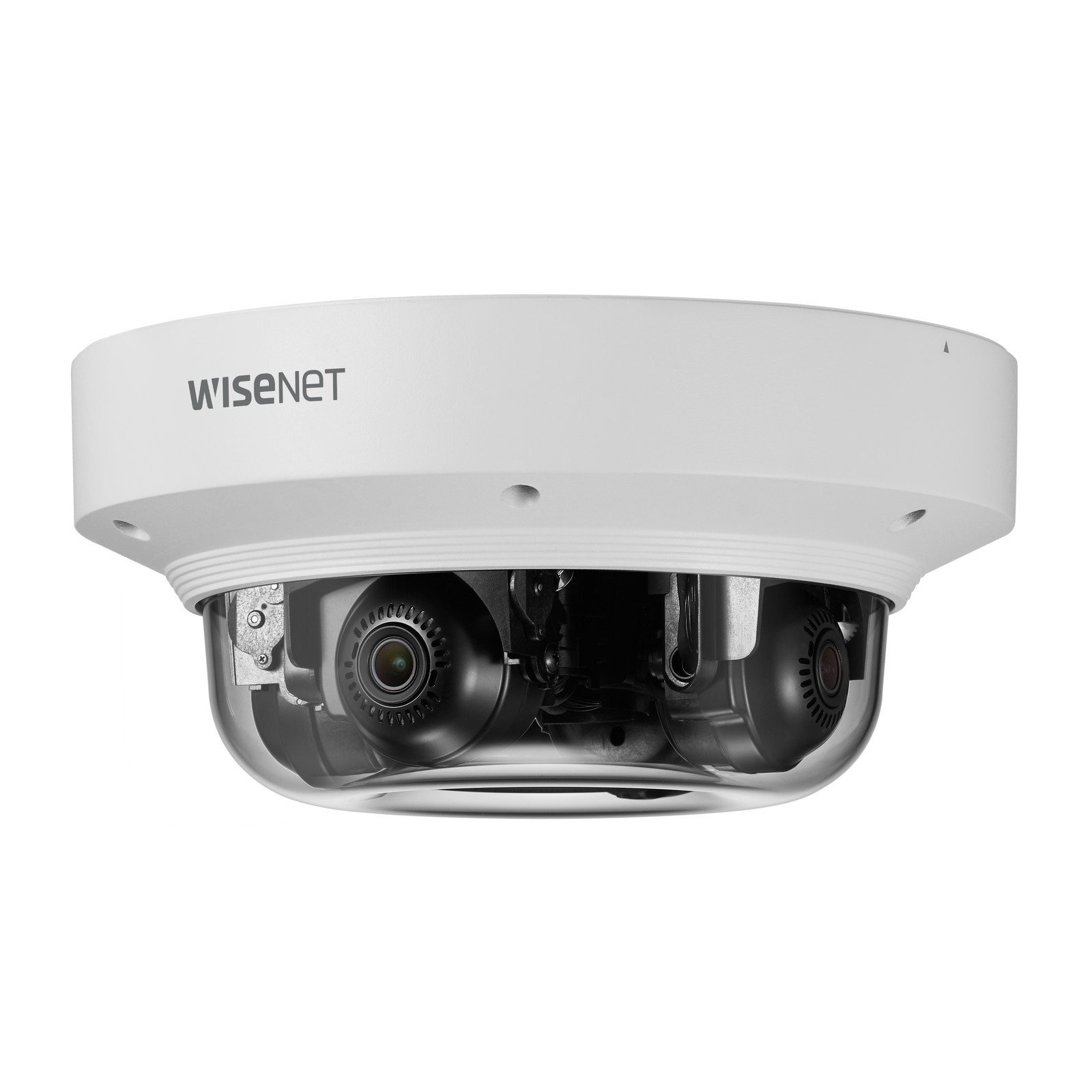 Die neuen Wisenet-Videoüberwachungskameras eignen sich besonders für die Erkennung und Verfolgung von Objekten in weiträumigen offenen Bereichen.