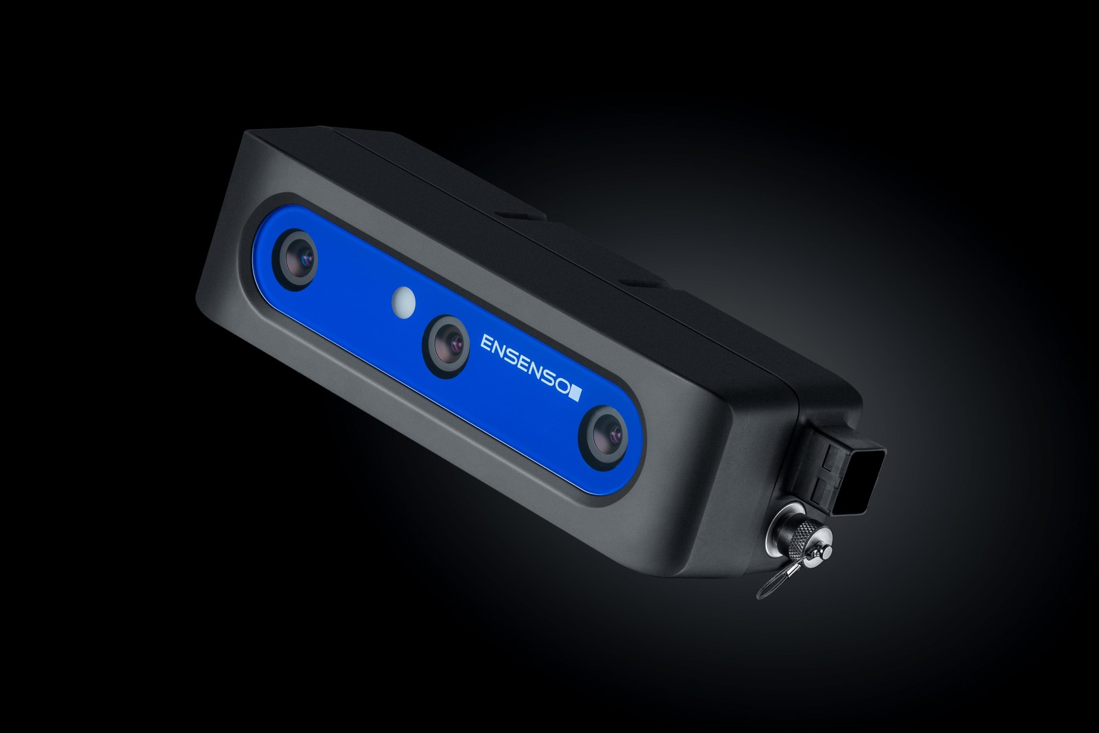 Die neuste Ensenso 3D-Kamera ist besonders leicht und ideal für kollaborative Robotik mit KI-Unterstützung in der Logistik.