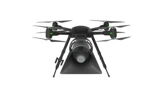 Zur Adaption der Lautsprechertechnik an unbemannte Flugobjekte (UAV/Drohnen) und Fahrzeuge der Polizei, Hilfsdienste und Feuerwehren sind hochwertige Trägersysteme verfügbar. 
