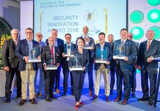 Die Sieger des Security Innovation Awards 2018
