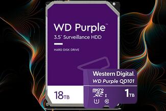 Die neue WD Purple 18TB HDD wurde für NVRs und Videoanalysegeräte sowie für GPU-fähige Geräte entwickelt.