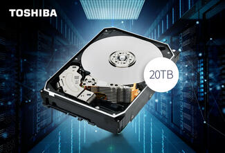 Die Festplattenserie MG10 von Toshiba wird unter anderem den wachsenden Anforderungen an Storage-Lösungen in Cloud-Servern gerecht.