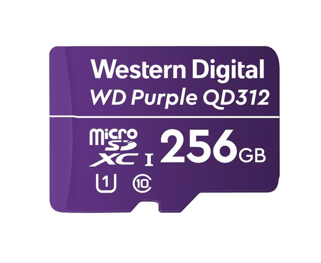 Die Western Digital WD Purple SC QD312 Extreme Endurance microSD-Karte 