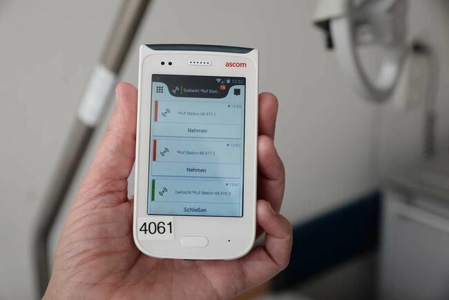 Spezielle Smartphones für Klinikpersonal reduzieren Sicherheitsrisiken