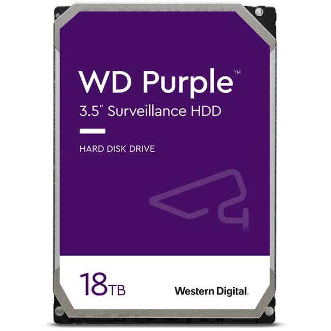 Die neue WD Purple 18TB HDD wurde für NVRs und Videoanalysegeräte sowie für GPU-fähige Geräte entwickelt.