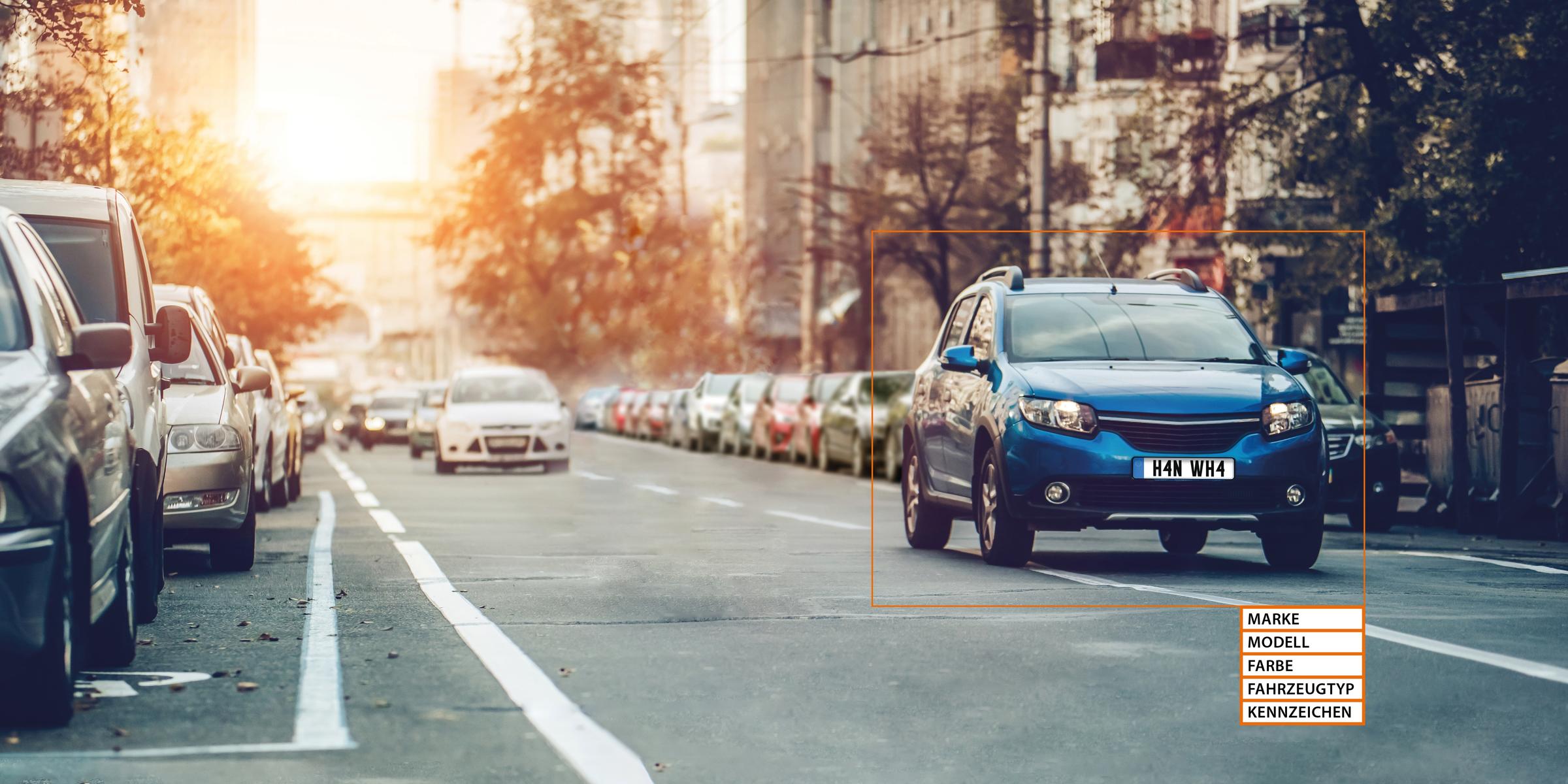 Bis zu sieben Fahrzeugkategorien und über 600 Fahrzeugmodelle von 70 Marken können mit der KI-basierten Technologie von Hanwha Techwin klassifiziert werden.