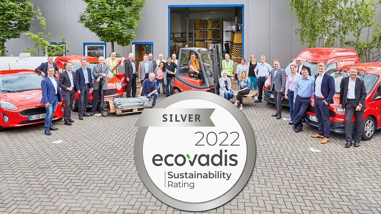 Die Mitarbeiter von Condor sind stolz darauf, dass ihr Unternehmen erneut eine Auszeichnung von Ecovadis erhalten hat. 