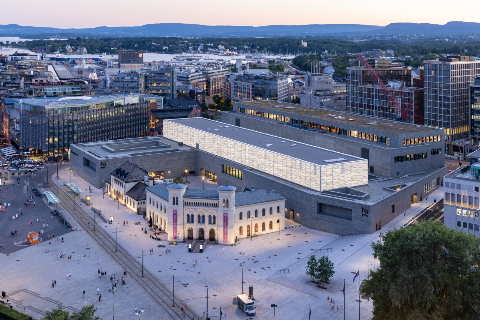 Das Nationalmuseum in Oslo nutzt ein Managementsystem, um seine Sicherheitssysteme zu verwalten. 
